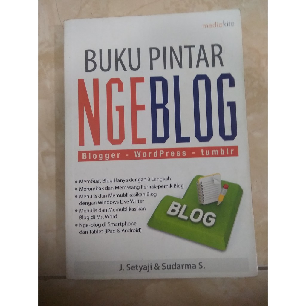 Jual Buku Komputer Pintar Ngeblog Shopee Indonesia 3842