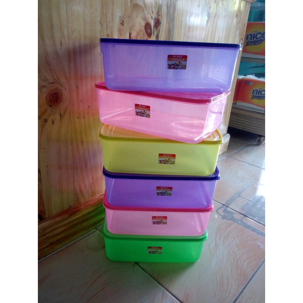 toples plastik Donat/ toples kue/ toples serbaguna/ toples trisula/ 3500ml