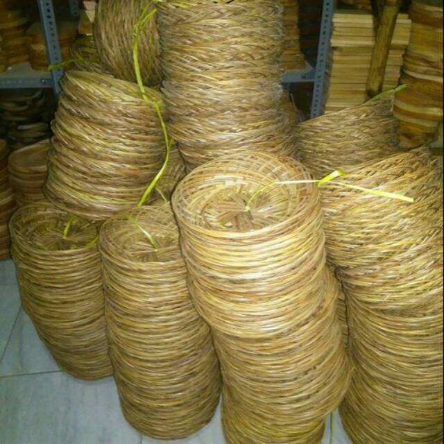 PIRING ANYAMAN LIDI GROSIR / PIRING ETNIK GROSIR