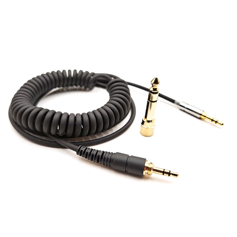 Bt Kawat Kabel Cord Panjang Stretching 300cm Untuk Headphone Sony MDR1A SHP9500