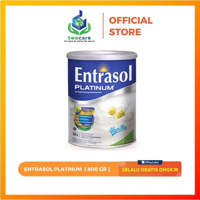 Entrasol Platinum 800 Gram / Entrasol Senior 800 Gram - Susu Lansia