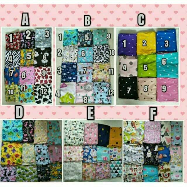 Gendongan bayi selendang modern motif lucu