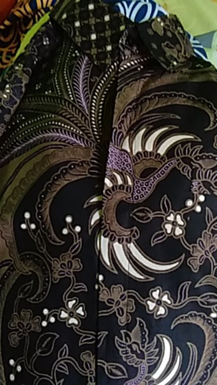 Batik Pria Tampan Kemeja Batik Lengan Panjang Bs086 Furing Atasan Batik Katun Halus Sragenan