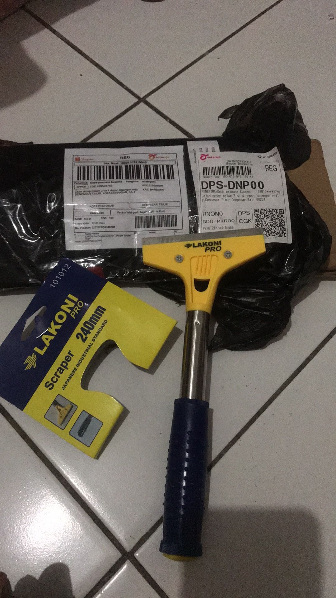 Lakoni Pro Pengikis 240 Mm - Skraper Scraper - Kape