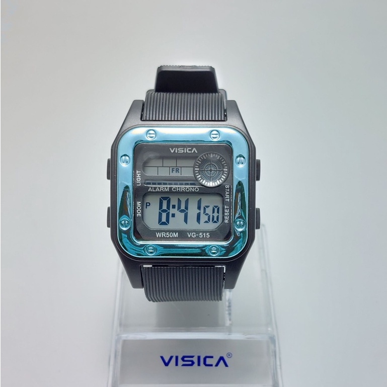 JAM TANGAN DIGITAL PRIA KASUAL SPORTY PREMIUM RUBBER ANTI AIR VG-515