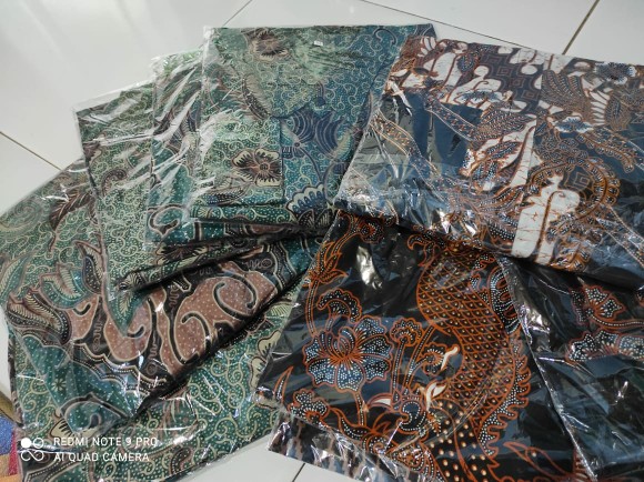 New Arrival Distro Batik Pria Bordir Sogan Hrb026 Batikaf Notoarto Batik Ipnu-ippnu Hem Pria Bw 246