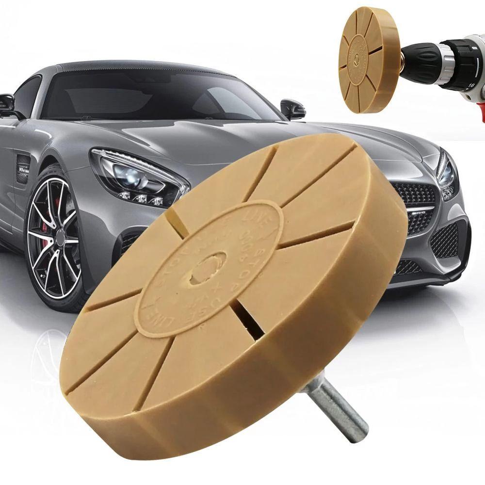 Populer Roda Pinstripe Praktis Karet Efektif 87-100mm Perbaikan Cat Mobil Eraser Drill