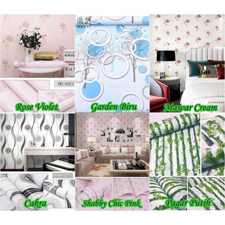  WALLPAPER FOAM 3D MOTIF CLASSIC  ukuran 70 cm x 70 cm 