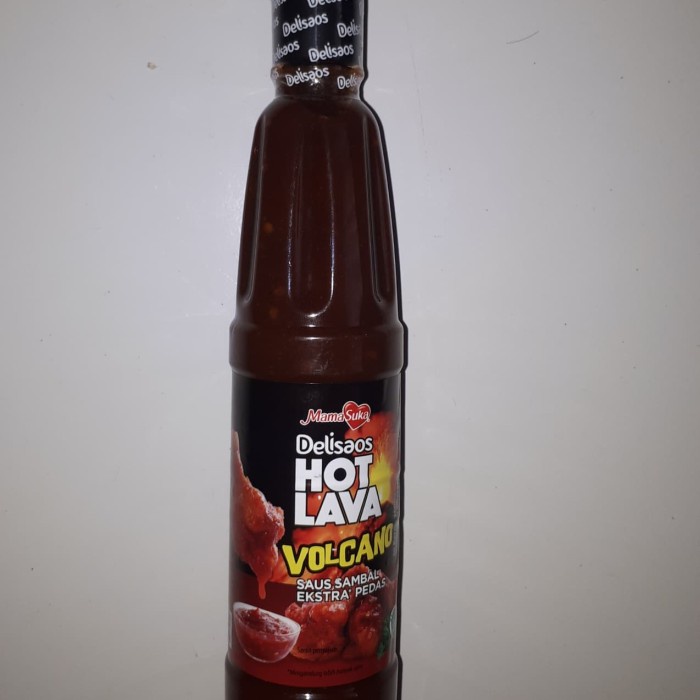 

Sambal-Aneka- Mamasuka Hot Lava Volcano Saus Sambal Extra Pedas Botol 260Ml -Aneka-Sambal.
