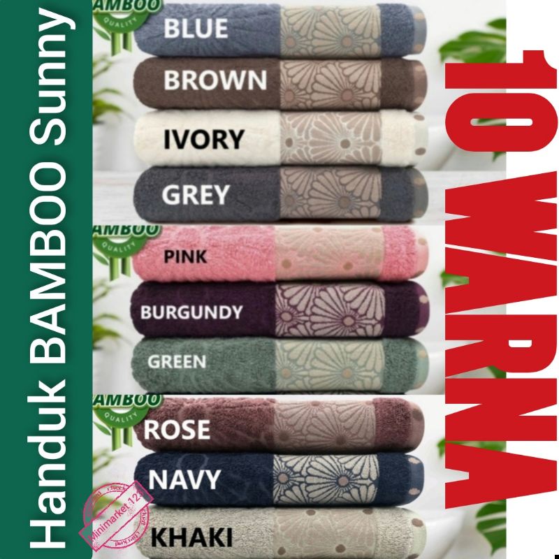 Handuk Mandi Dewasa TERRY PALMER By Morning Whistle Bamboo Cotton Sunny 70x135 cm