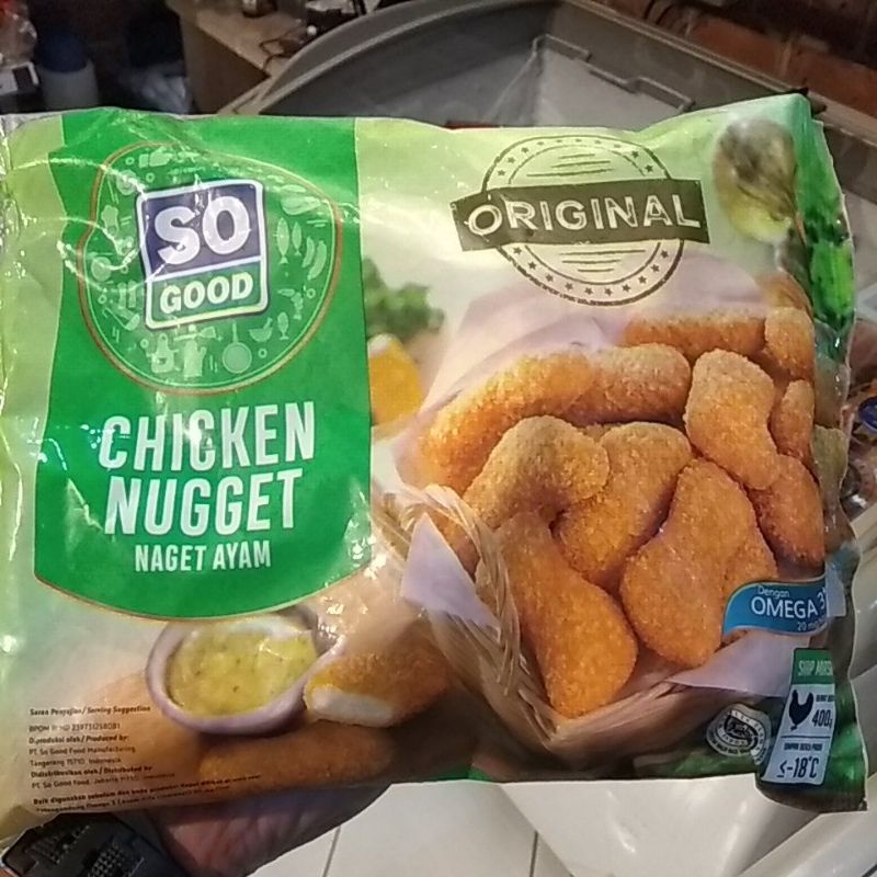 

SO GOOD CHICKEN NUGGET ORI / 400g