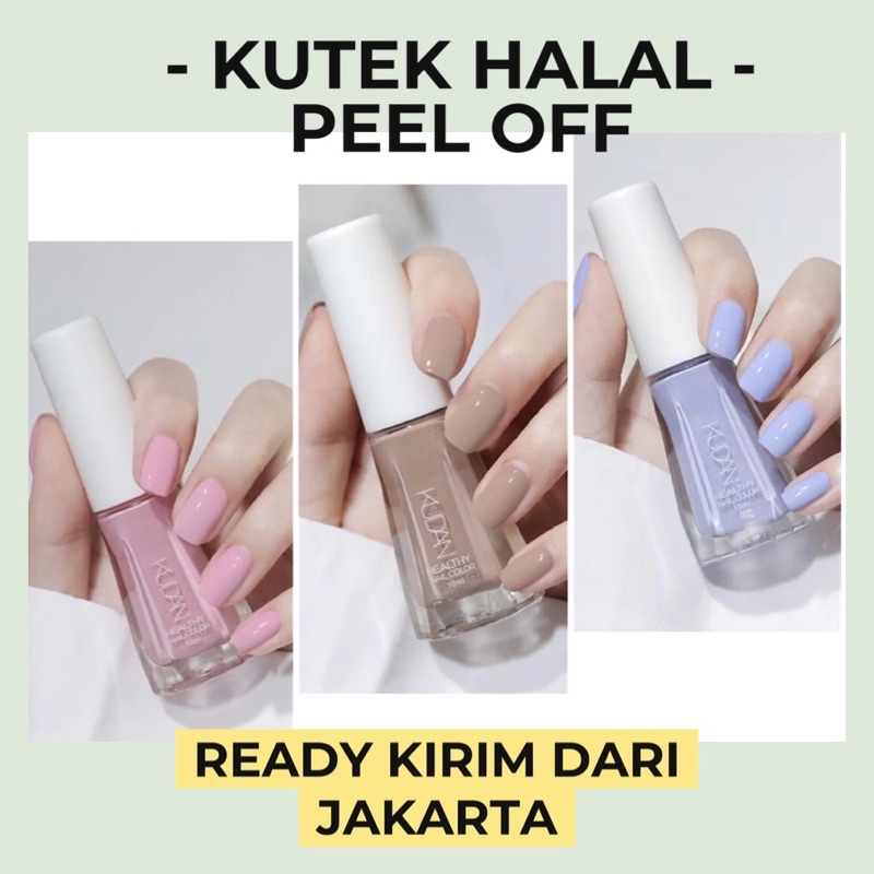 KUTEK HALAL PEEL OFF PEELOFF KUTEK SHALAT SHOLAT KUTEK IMPORT KUTEK KOREA