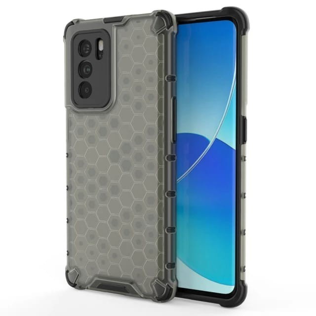 OPPO RENO 8 5G 4G RENO 8 PRO / RENO 7 5G / RENO 6 PRO / RENO 6 5G / RENO 6 4G / RENO 5 / RENO 5F 4G / 5G SOFT CASE RUGGED ARMOR HONEYCOMB SERIES