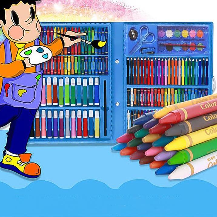 

Bagus Dipakai.. Smart Oil Pastel Crayon 150 Macam Warna Set Koper 150 in 1 Cocok Untuk - CP4