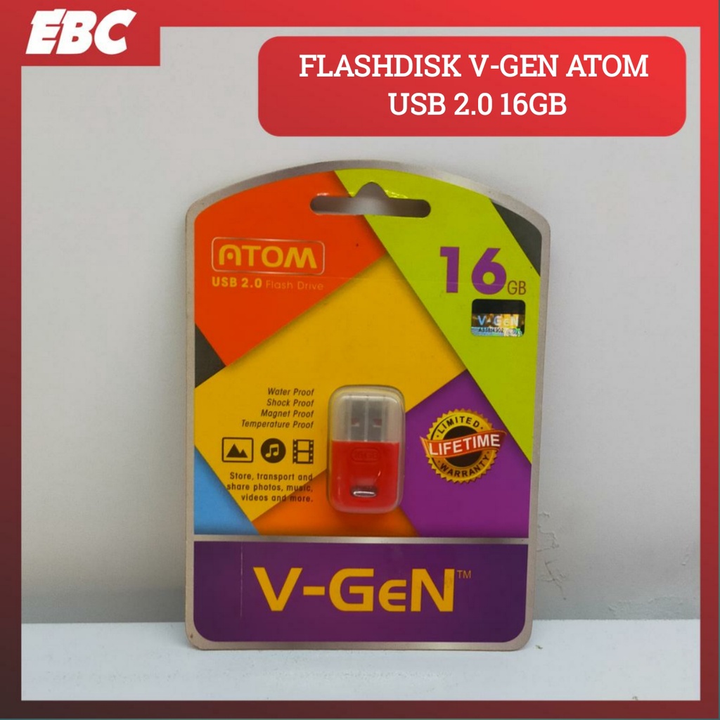 Flashdisk V-GEN Atom 16GB