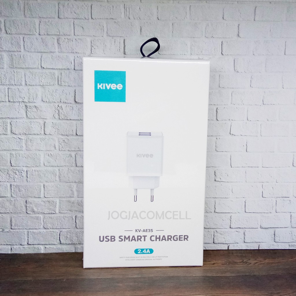 Kepala Charger Kivee KV-AE35 2.4 A Original