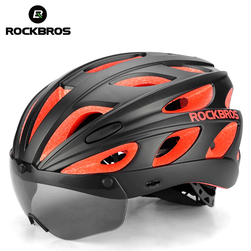 mtb helmet on road bike