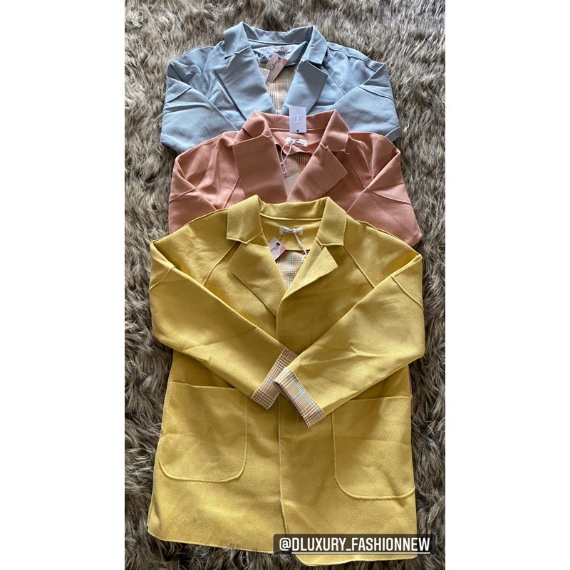 blazer import/blezer velvet/outer import/outer bangkok