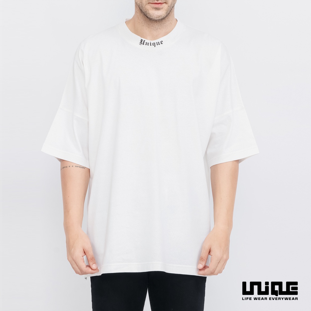 UNIQUE - (Brand Series) Kaos Oversize Renegades White