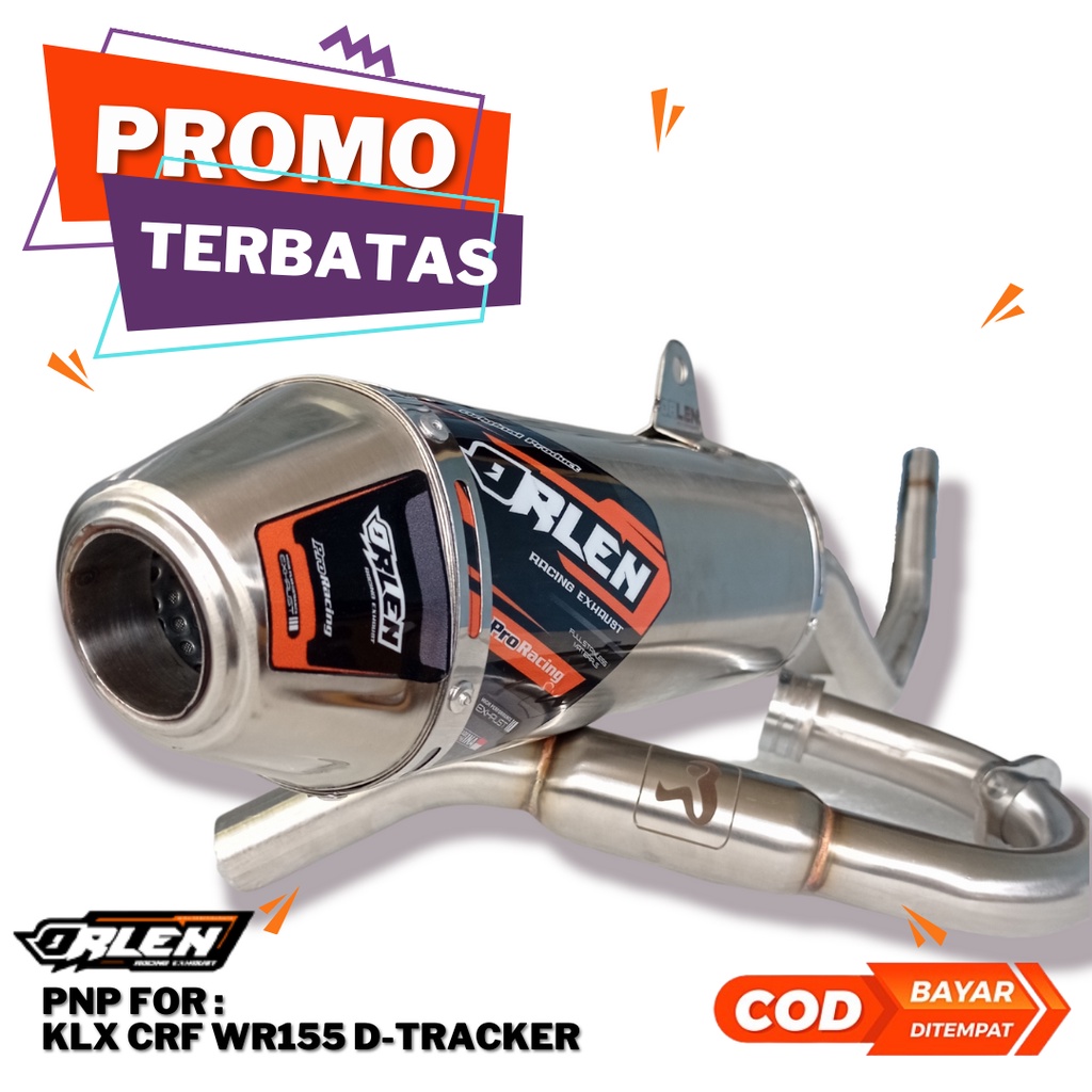 knalpot ORLEN original crf klx wr155