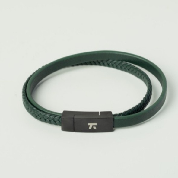 Drinz Store - Gelang Premium Pria Wanita Original Kuze Darlington Dark Green