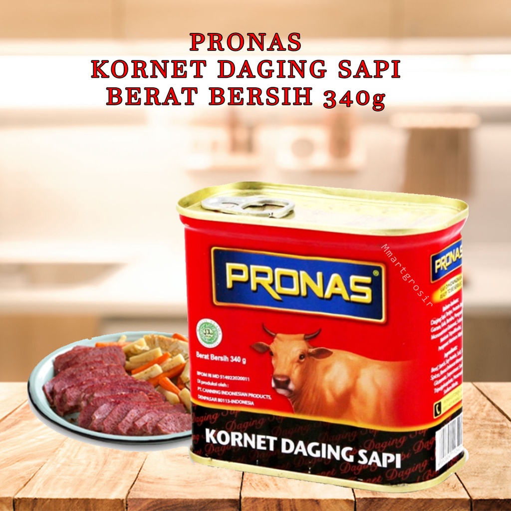 PRONAS KORNET DAGING SAPI 340g