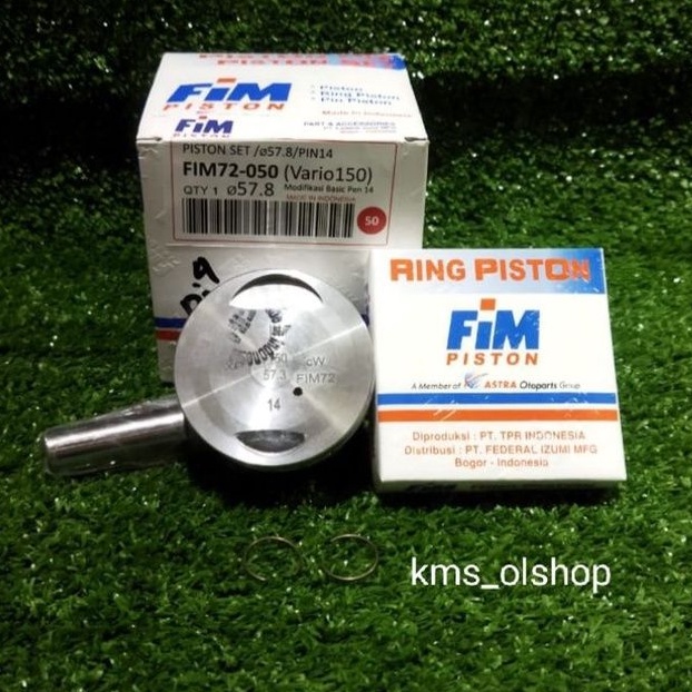 Piston kit Fim 72 Vario 150