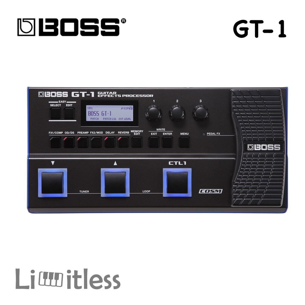 BOSS GT-1 Efek Gitar Garansi Original