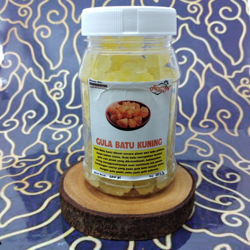 

Gula Batu Kuning 300 gr