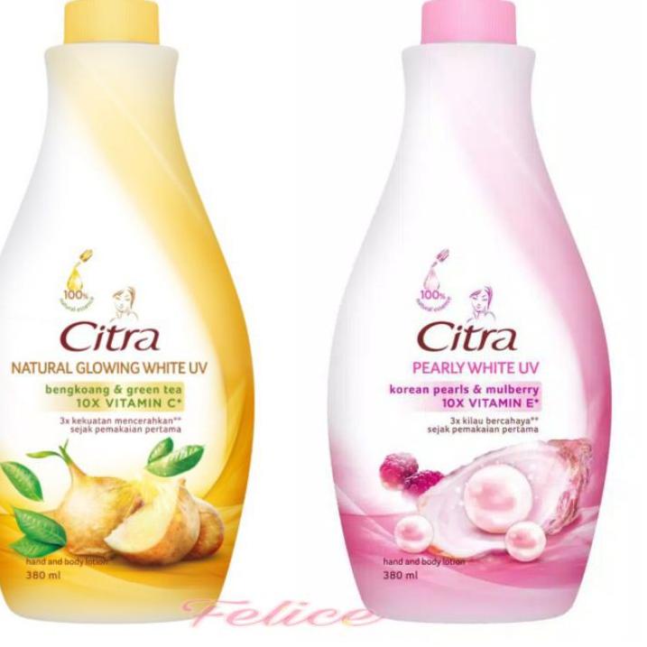 Original Citra Hand and Body Lotion 380ml gas !!