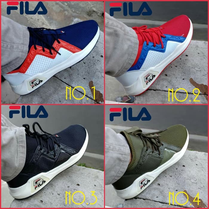 LXS186 sepatu fila running fila zoom import