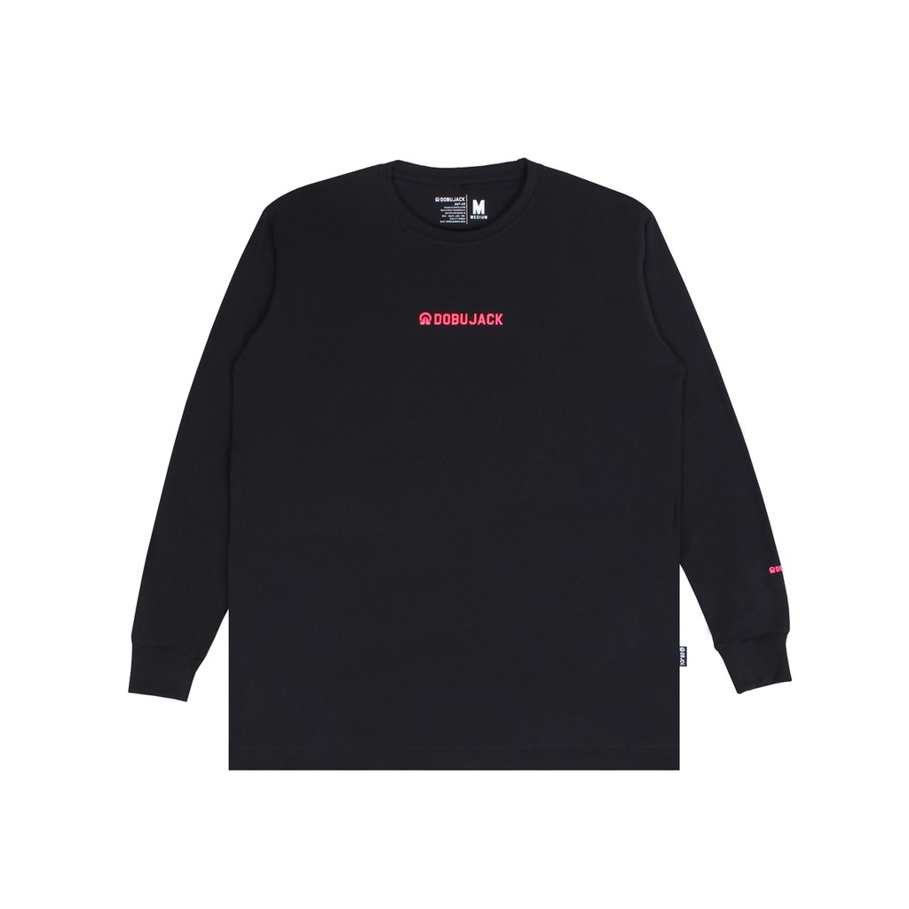 

Dobujack Tshirt Little Logo Magenta Black Longsleeve