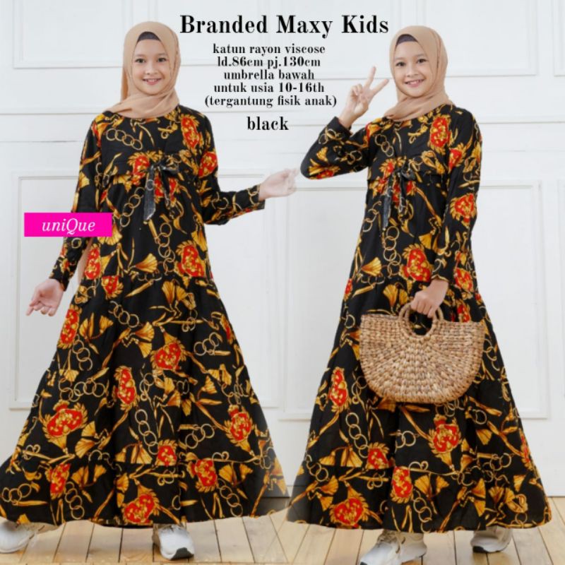 GAMIS ANAK CEWEK UNIQUE BRANDED 261220
