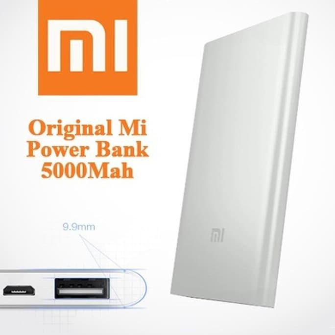 Powerbank Xiaomi 5000Mah Original | Portable Charger Xiao Mi 5000 Mah