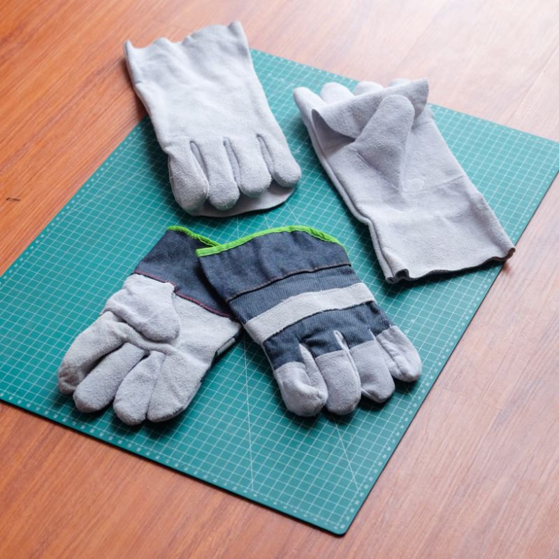 Sarung Tangan Safety Gloves Las  Welding wender Sarung Tangan Proyek Sarung Tangan Buat Nge Cor serba pungsi