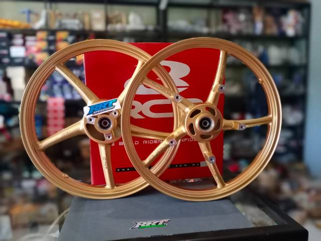 VELG RACINGBOY SATRIA F GOLD SP522