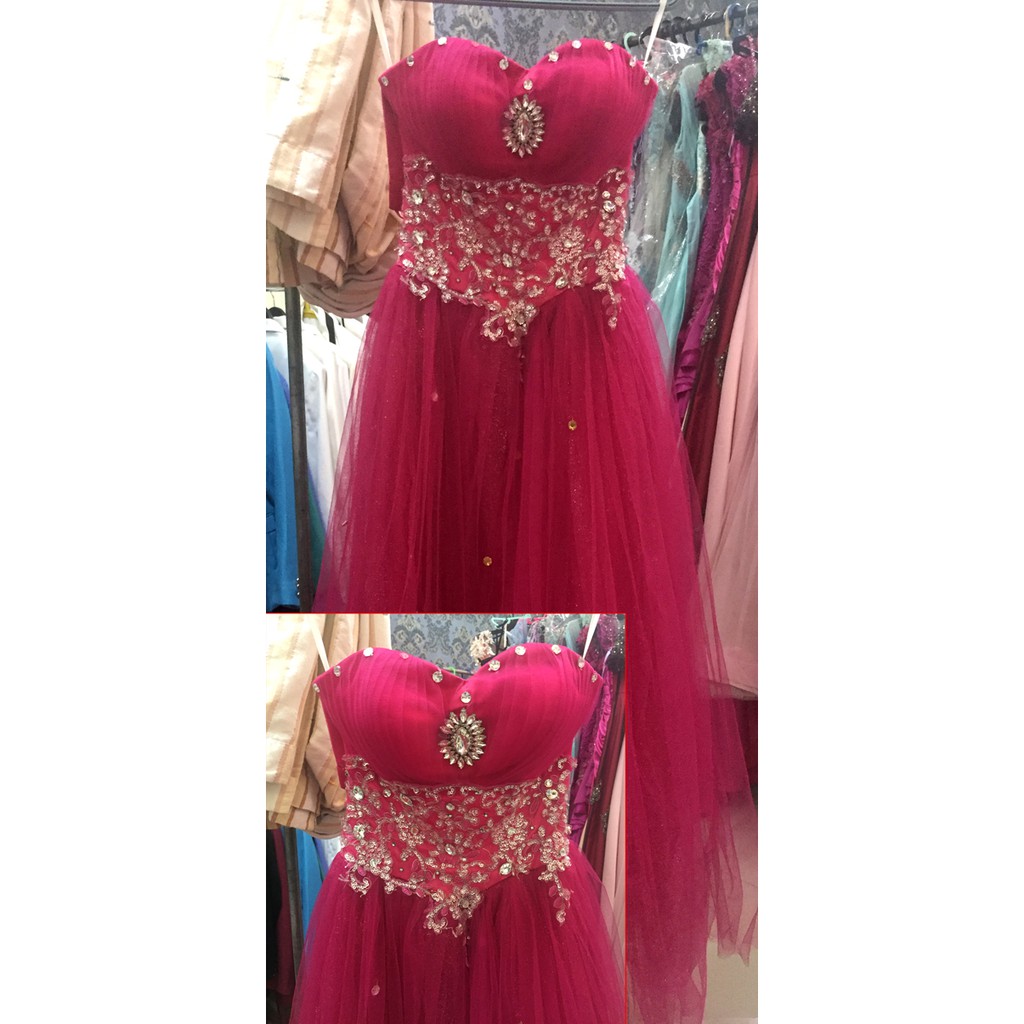 GAUN PINK FANTA PRELOVED