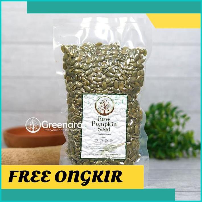 

DISKON HARGA Pumpkin Seed 500gr / biji labu camilan sehat / pepita AR148