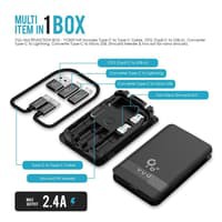 YUU Multifunction Box Traveling With Type-C Cable, Converter, OTG - YCBS91MF