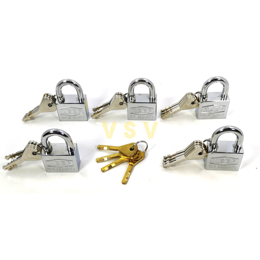 KEEP master key 40mm 5 pcs / Gembok Master / Gembok keep gembok rumah