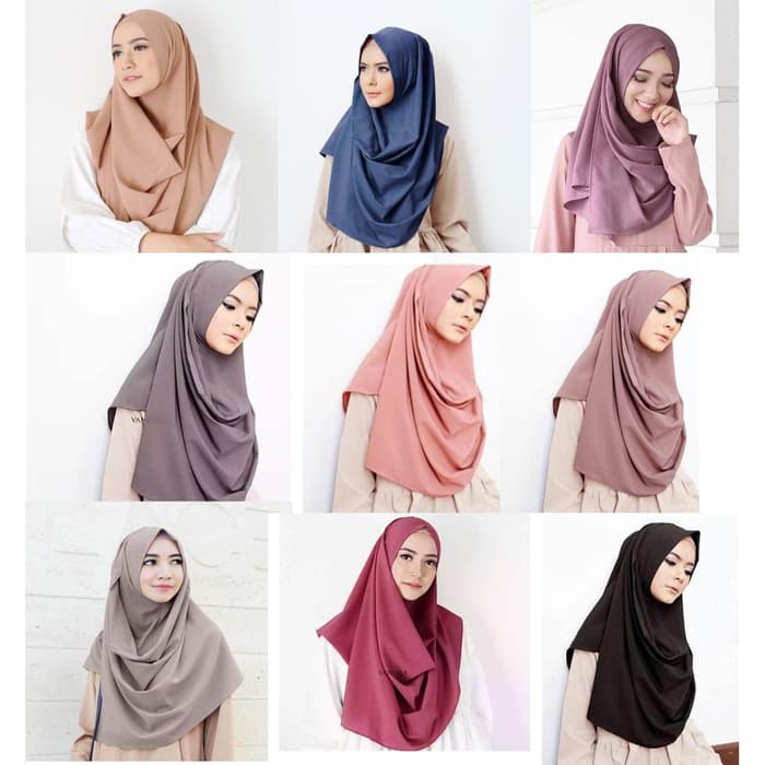 Pashmina Instan Sala Diamond / Hijab Pasmina instan diamond strech | pashmina | pastan osi-4