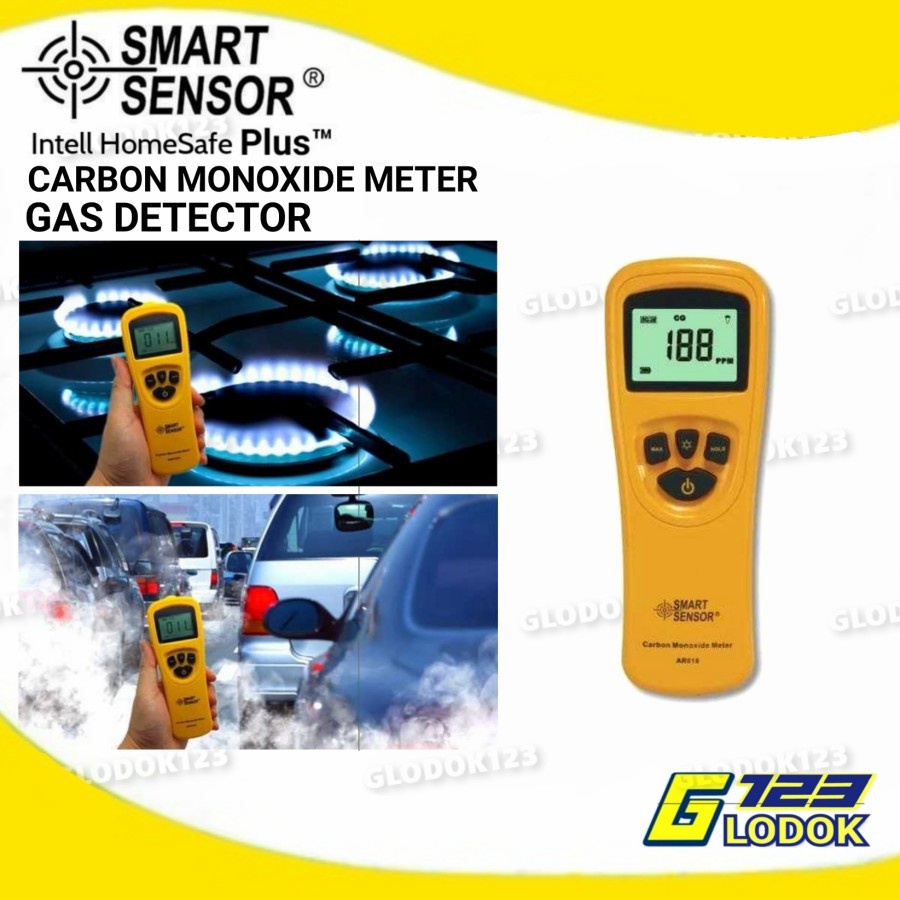 GAS Sensor Alat Ukur Deteksi Carbon Monoxide Meter