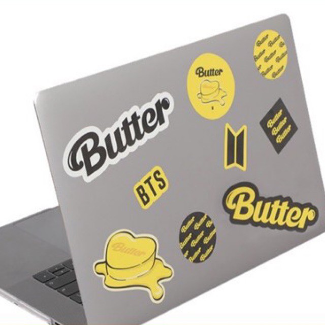 

BTS butter sticker set