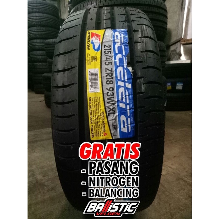 Ban Mobil Tubles 215/45 Ring 18 ACCELERA PHI 215 45 R18 - Toko ban mobil terdekat