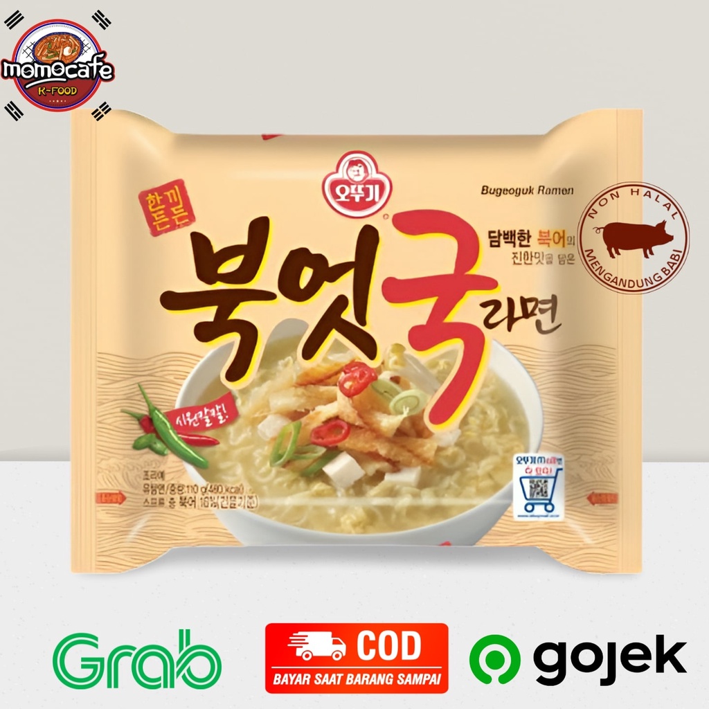 

Ottogi Bugeoguk Dried Pollack Ramen - Ramen Dengan Ikan Pollack
