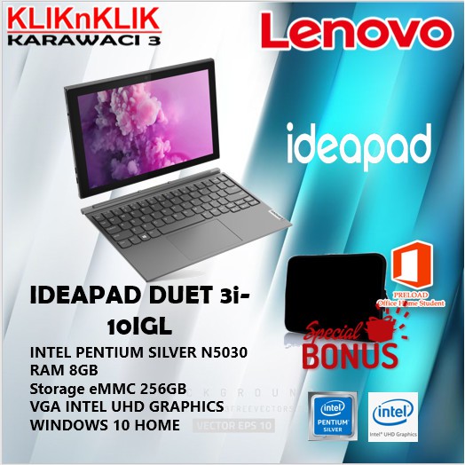 Lenovo ideapad duet 3i harga