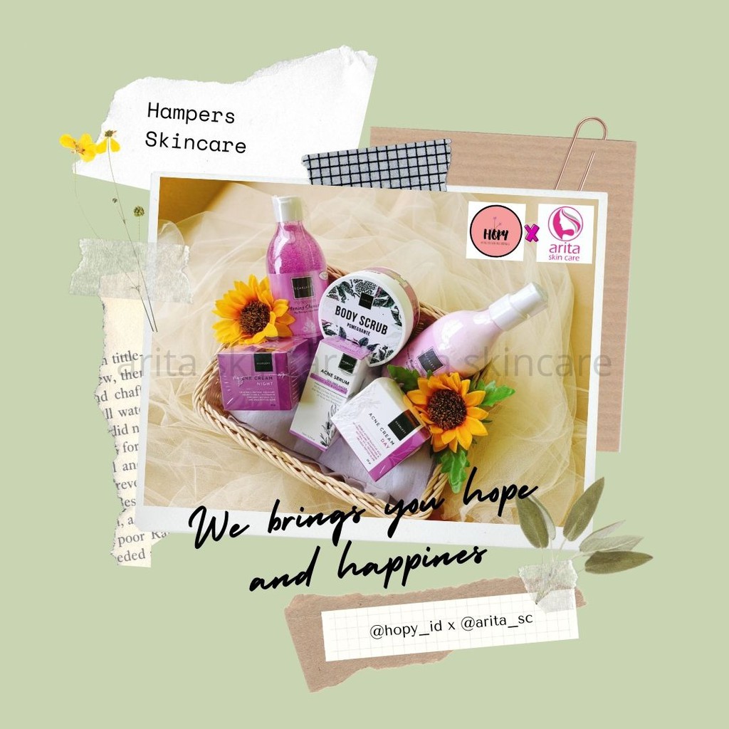 Paket Hampers/Seserahan/Nikahan/Kado Ultah Skin Care Scarlett Whitening