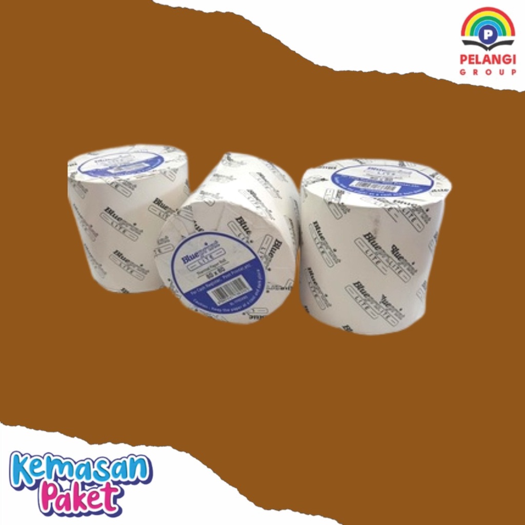 

KERTAS ROLL KASIR BLUE PRINT LITE 80 x 80 / Paper Roll 80x80mm / KERTAS THERMAL BLUE PRINT Ukuran Besar