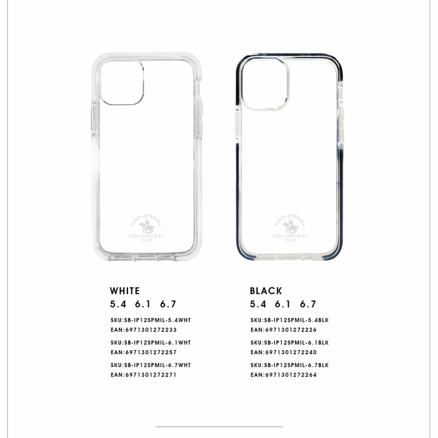 Santa Barbara Polo RC Milly Clear Case Iphone 12 Pro Max 12 Pro 12