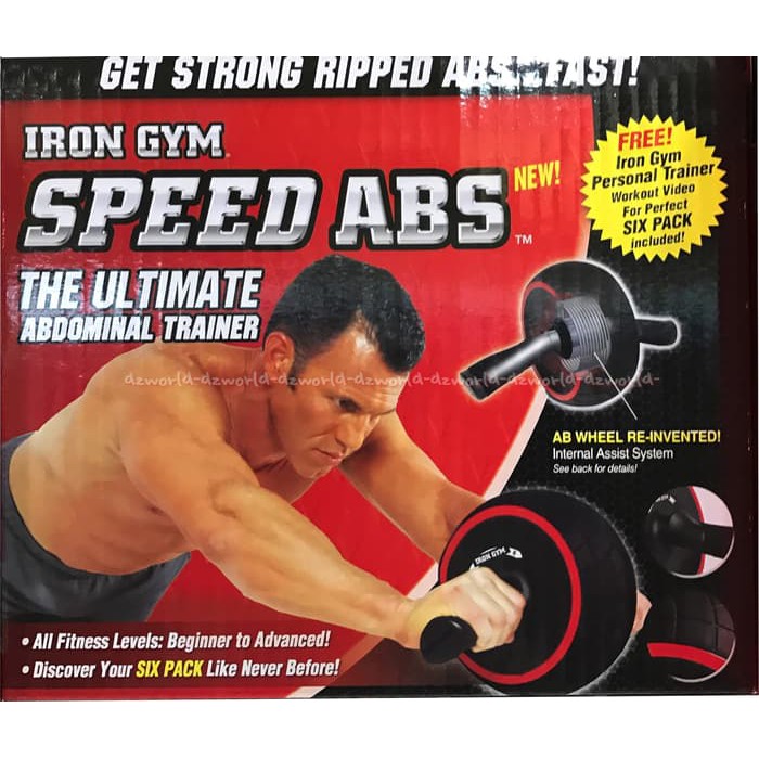 Iron Gym Speed Abs Alat Olahraga Untuk Mendapatkan Perut Six Pack